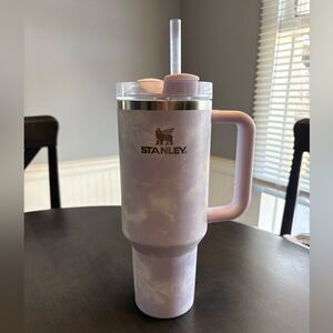 40 oz Stanley Quencher - Purple Tie Dye